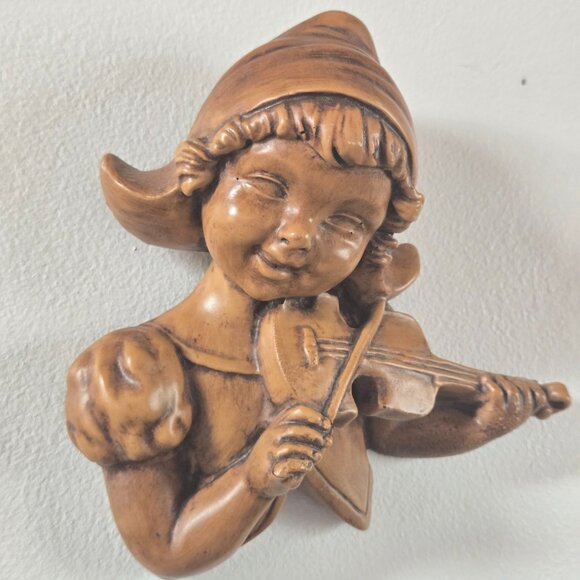 3/$45🥳 Vintage Mid-Century Modern Syroco Wall Plaques – Hand Carved - Picture 4 of 6